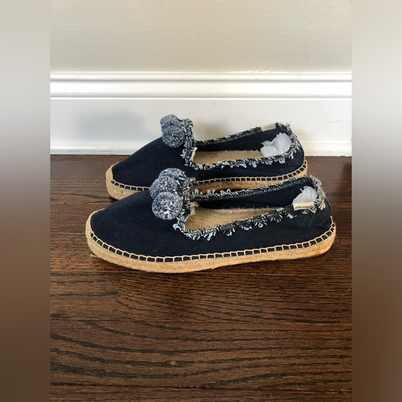 Soludos x Anthropologie Panarea Pom Espadrilles Women’s 10 - VGUC!! - Picture 6 of 12